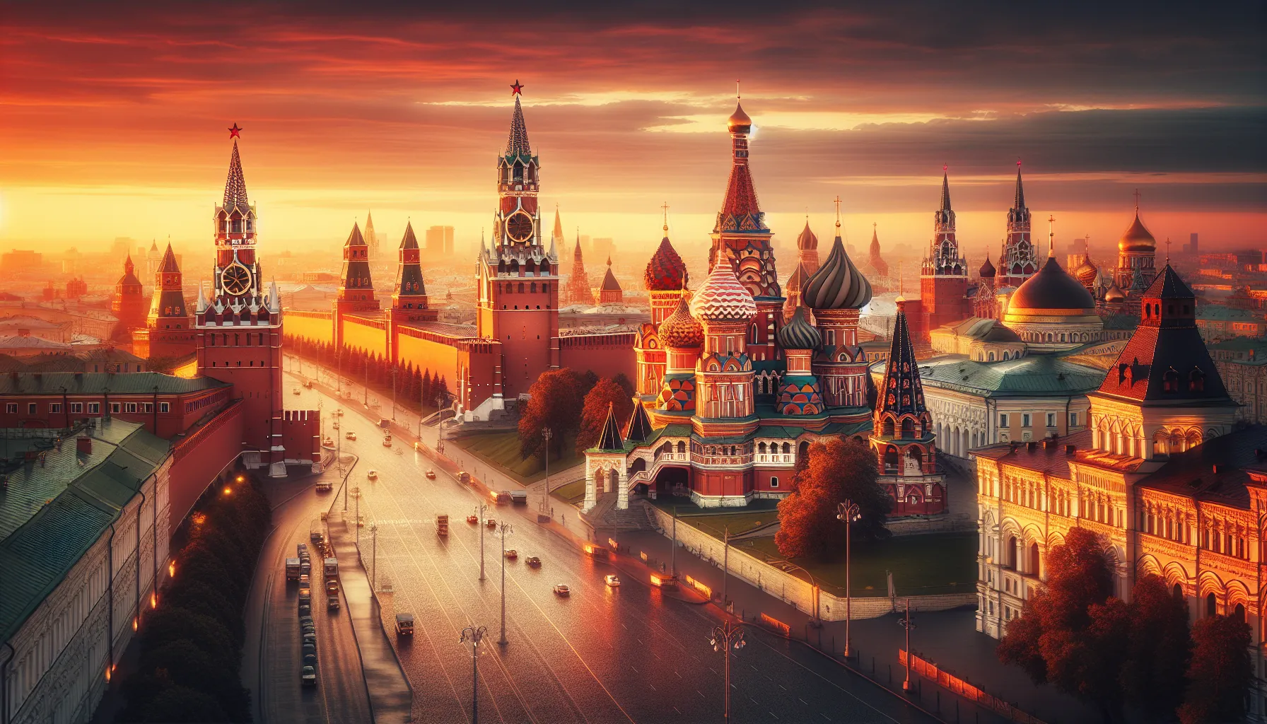 Vue du Kremlin de Moscou : destination de voyage en Russie pour rencontrer sa compagne russe