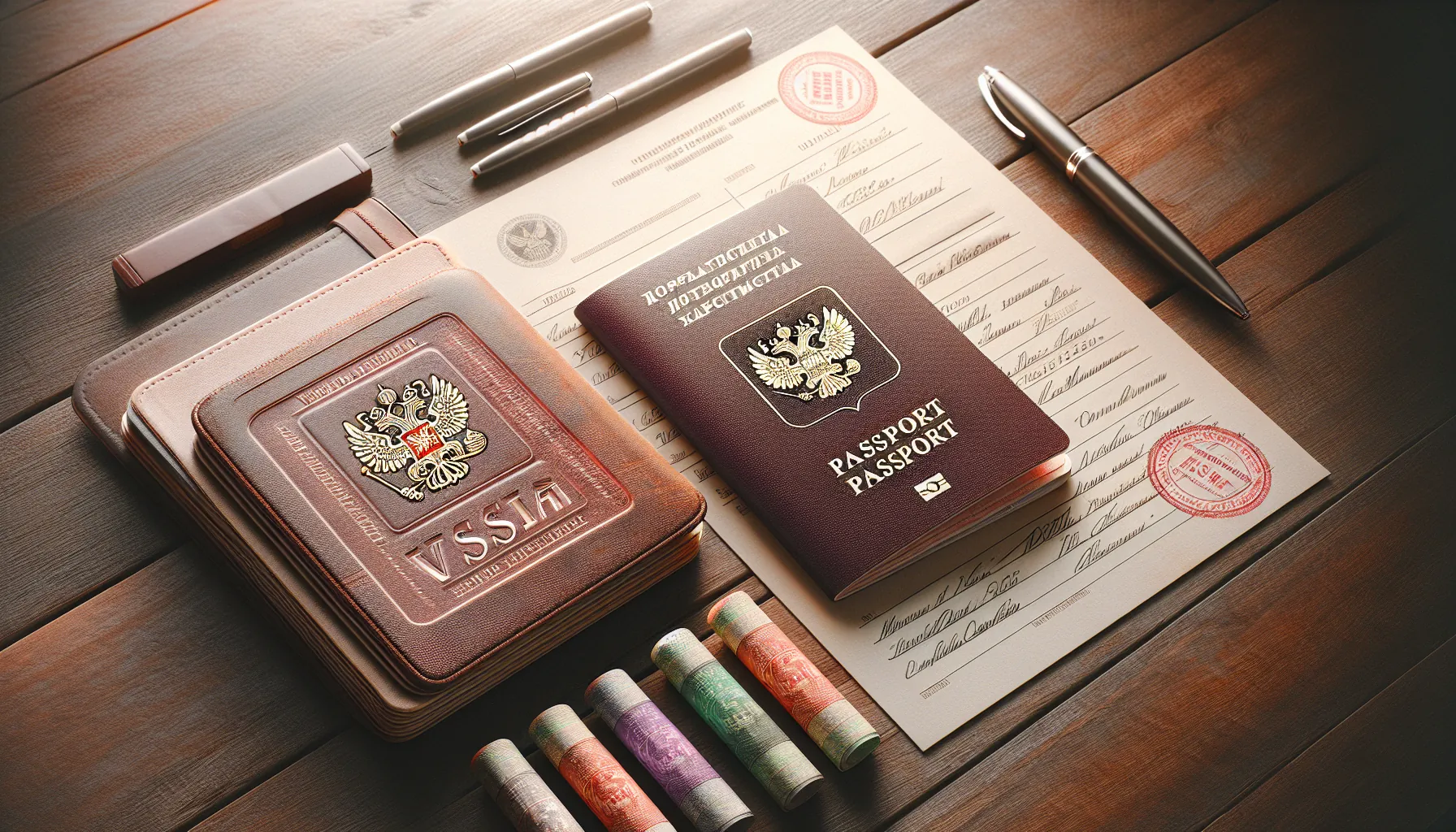 Documents necessaires pour obtenir un visa pour la Russie : passeport, formulaire et invitation