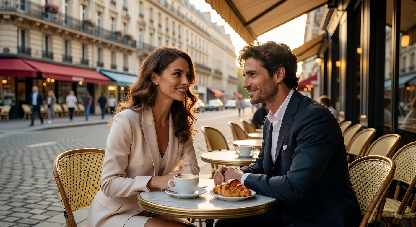 Couple franco-russe réussi — complicité et confiance mutuelle